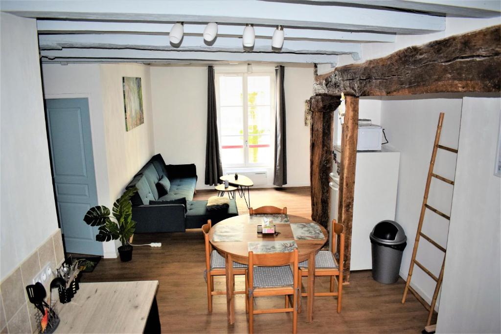 Appartement Gite Le Nid des Zoo Zio, 5mn Beauval, en plein cœur de la cité médiévale 1 Rue de la Pompe, 41110 Saint-Aignan