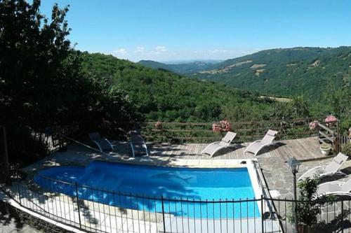 Appartement Gîte le Rouvelet, vue imprenable, piscine Rouvelet Ayssènes-la-Bacaresse