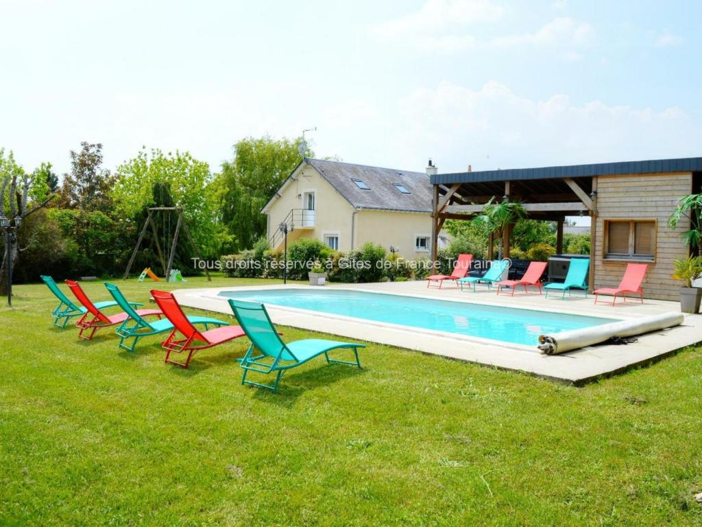 Maison de vacances Gîte Saint-Paterne-Racan, 4 pièces, 6 personnes - FR-1-381-286 La Gringolerie, 37370 Saint-Paterne-Racan