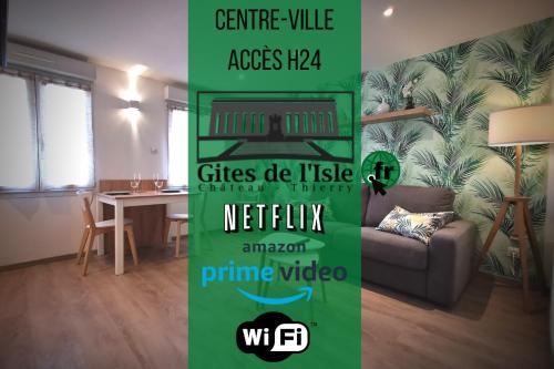 Gîtes de l'isle - Appartements en Location Courte Durée Château-Thierry france