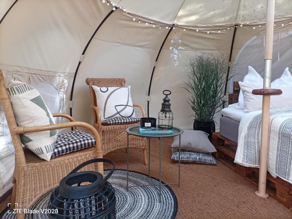 Tente de luxe Glamping Altes Pastorat 4 Kirchenstraße, 25355 Barmstedt