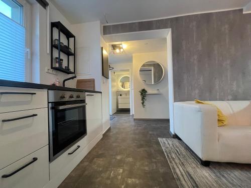 Appartement Gleis 12 , kontaktloser 24-7-Check In, barrierefrei ,Smart TV, W-LAN, Parkplatz kostenlos Ahnser Straße Bückeburg