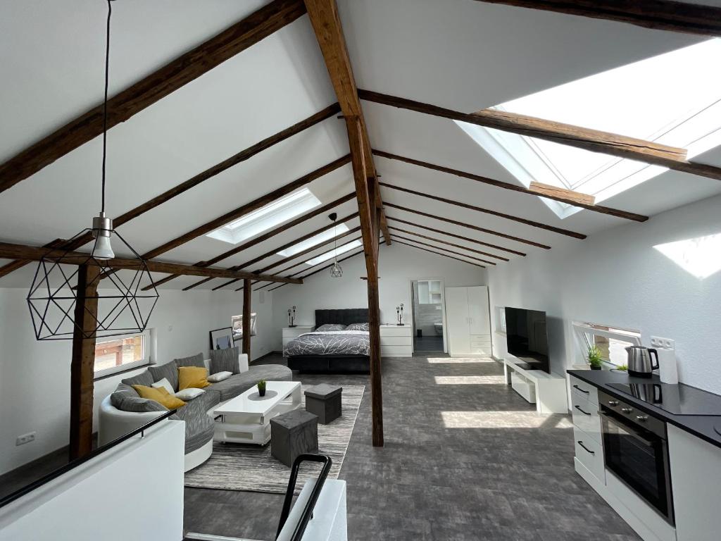 Appartement GLEIS 13 - THE LOFT im ehemaligen Lokschuppen Ahnser Straße, 31675 Bückeburg