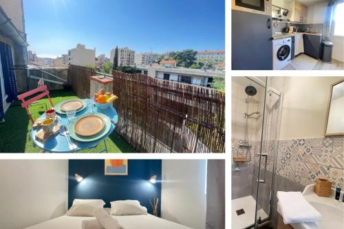 Appartement Glob'Trotteur Terrasse  Centre-ville  FastWifi 158 Boulevard de la Blancarde Marseille