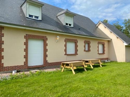 Grande Maison familiale proche mer 10personnes Auberville-la-Manuel france