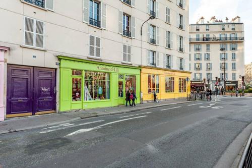 Appartement Greeter-Nid douillet au bord du canal St Martin 16 Rue Arthur Groussier Paris