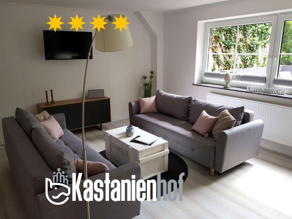 Appartement Große, helle Ferienwohnung mit 2 Balkonen auf dem Bauernhof in der Lüneburger Heide Dörmter Straße 6, 29588 Oetzen