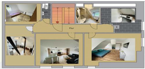 Große zentrale Wohnung, 4 Zimmer, 110qm, renoviert Ebersbach an der Fils allemagne
