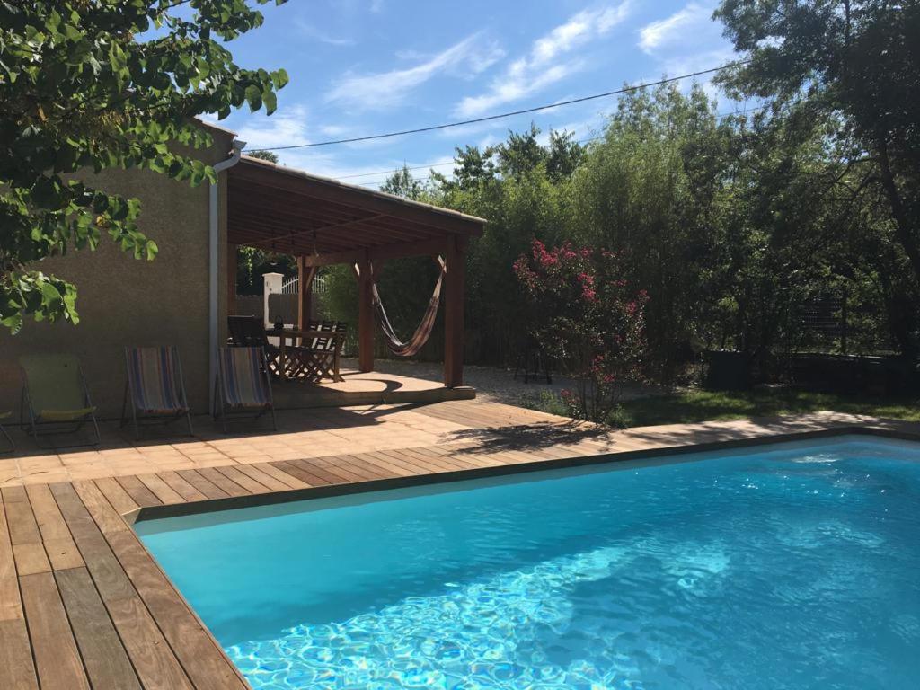 Villa GROOMI La Gardoise- Villa, piscine et terrain de pétanque ! 10 Chemin du Mas de Pian, 30350 Moulézan