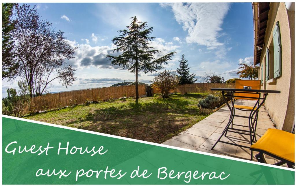 Maison de vacances Guest House Cosy au portes de Bergerac 763 Route du Muscat Lieu dit le Queyroux, 24130 Ginestet