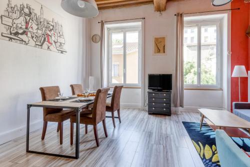 Appartement GuestReady - Rustic 2 Bdr Flat in Boucle-Gros Caillou 51 Rue Eugène Pons, Lyon, France Lyon