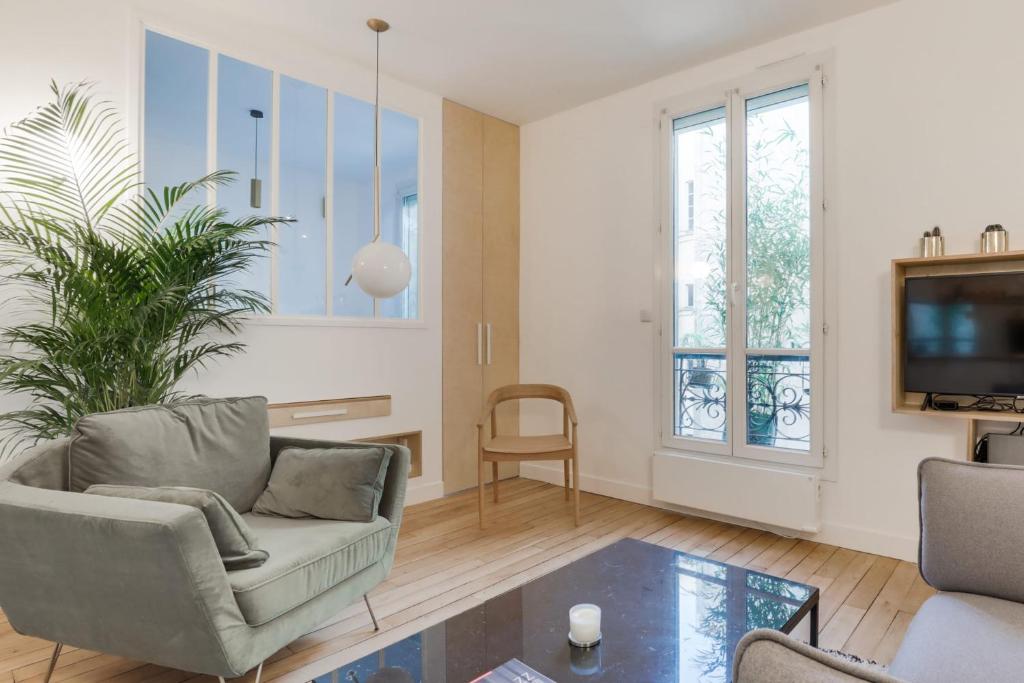 Appartement GuestReady - Sumptuous Apartment for 2 - Canal Saint-Martin 84 quai de Jemmapes, 75010 Paris, 75010 Paris