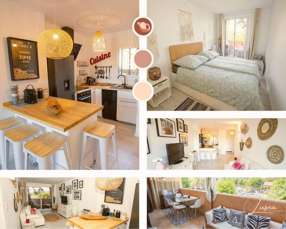 Appartement HAPPY PLACE - plage - wifi Quai de La Galiote, 83310 Cogolin