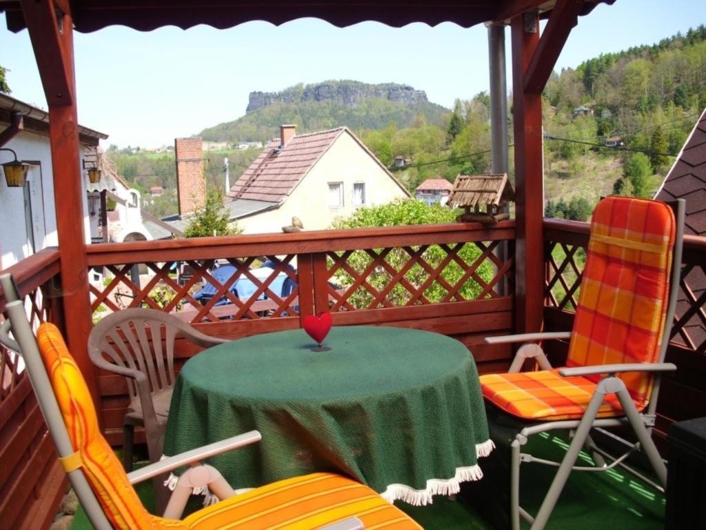 Maison de vacances Haus 2 mit 1 getr Schlafzimmer Pfaffendorfer Straße 4, 01824 Königstein