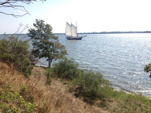 Hausboot Dänholm Stralsund allemagne