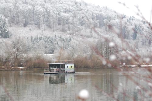 Hausboot greenpartment houseboathotel Neustadt an der Donau allemagne