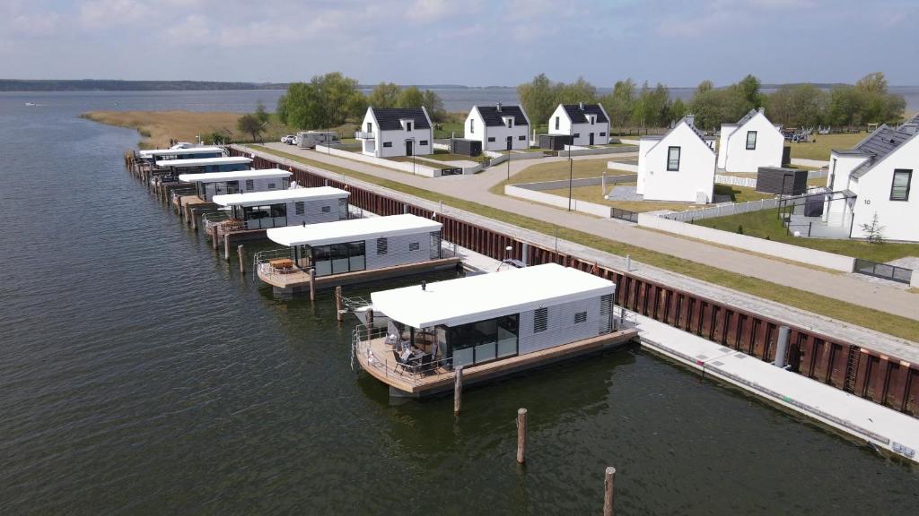 Bateau-hôtel Hausboote mitten im Naturschutzgebiet auf Usedom Zum Nordhafen Yachthafen Peenemünde GmbH, 17449 Peenemünde