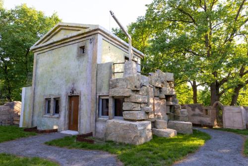 Havenburg Bildhauer Wohnung oben Coswig allemagne