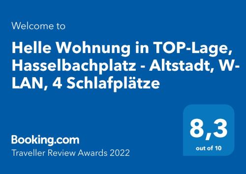 Helle Wohnung in TOP-Lage, Hasselbachplatz - Altstadt, W-LAN, 4 Schlafplätze Magdebourg allemagne