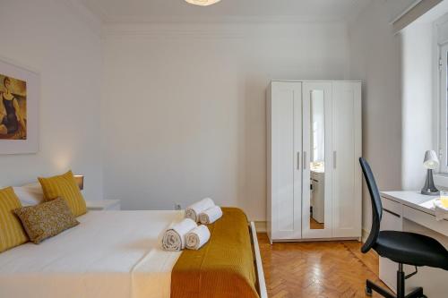 Appartement Hip and Spacious TM Flat in Areeiro 22 Avenida de Madrid 2º Direito Lisbonne