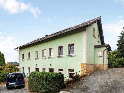 Holiday home in Saxon Switzerland with mountain view terrace and garden Lichtenhain allemagne