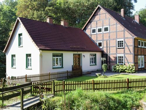Holiday home in the Weser Highlands in a unique location with sunny terrace Zersen allemagne