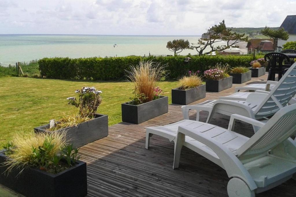 Maison de vacances Holiday home with great sea views, Quiberville-sur-Mer , 76860 Quiberville