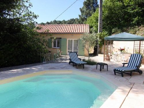 Holiday home with private swimming pool Les Salles-du-Gardon france