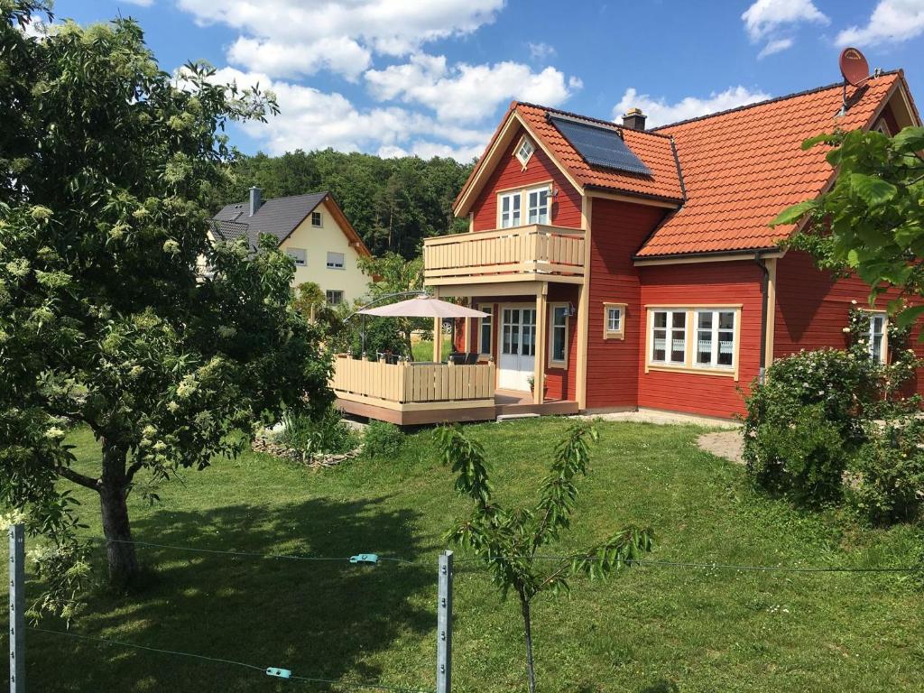 Maison de vacances Holzferienhaus Sattelmannsburg 7, 91327 Gößweinstein