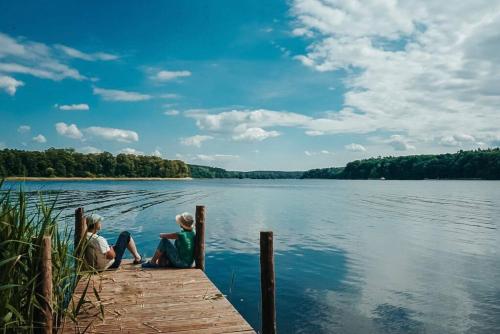 Holzhaus direkt am See Priepert allemagne