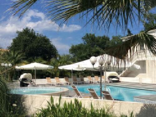 Homely Holiday Home in Moriani Plage with Pool San-Nicolao france