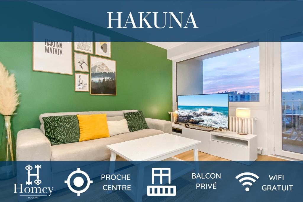 Appartement HOMEY HAKUNA - Proche centre / Balcon privé / Wifi gratuit 18 Rue Léandre Vaillat, 74100 Annemasse