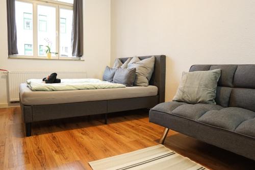 Appartement HOMY I Altbaucharme Netflix und WLAN Oststraße 66a Leipzig