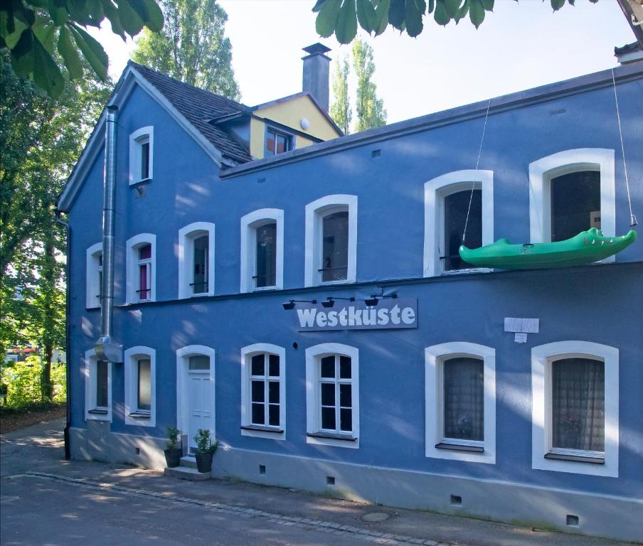 Maisons de vacances Hostel Westküste 1 Hintere Insel, 88131 Lindau