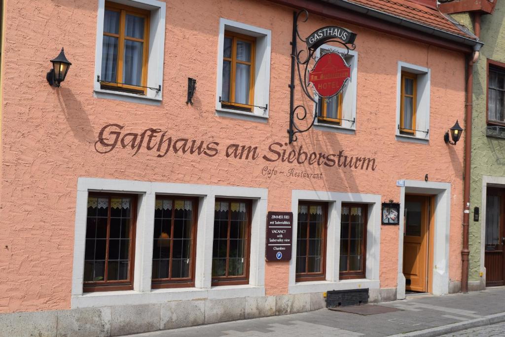 Maison d'hôtes Hotel Am Siebersturm Spitalgasse 6, 91541 Rothenburg ob der Tauber