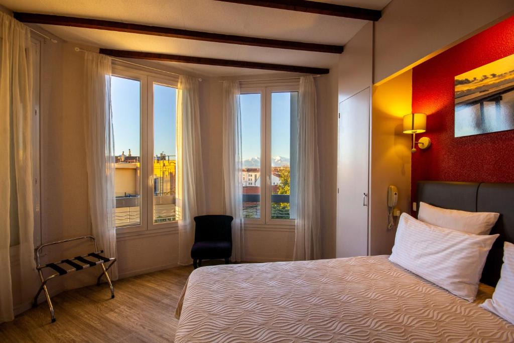 Hôtel Hotel Aragon 17 Avenue Gilbert Brutus, 66000 Perpignan