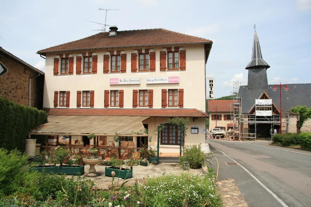 Hôtel Auberge Saint Martin Le Bourg 87400 Saint-Martin-Terressus
