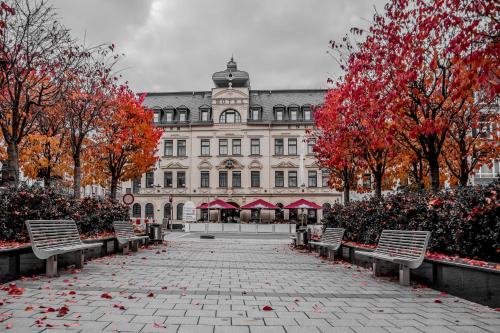 Hôtel Hotel Blauer Engel Altmarkt 1 Aue