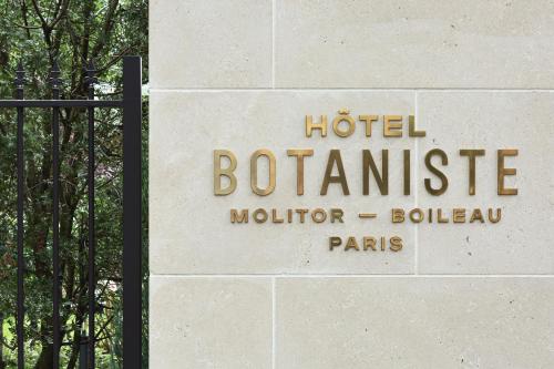 Hôtel Hôtel Botaniste 11 rue Molitor Paris