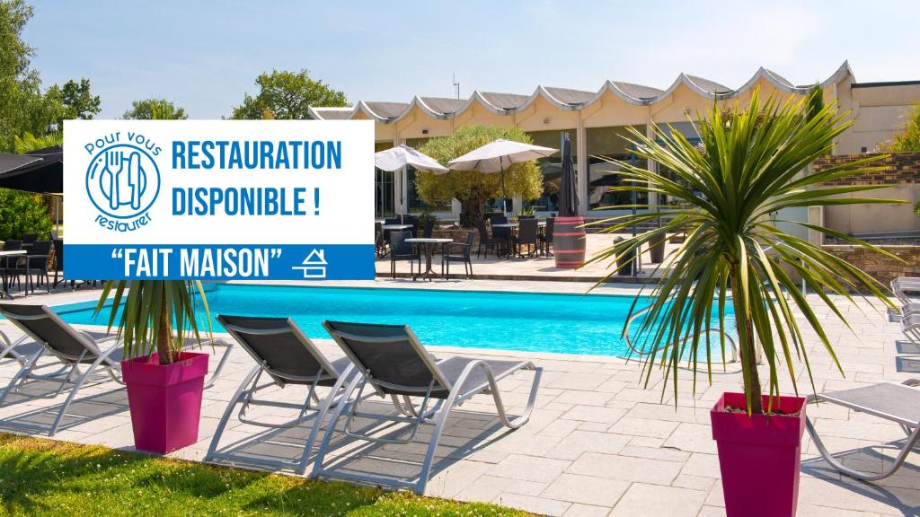 Brit Hotel Nantes Vigneux - L'Atlantel Les 4 nations, 44360 Vigneux-de-Bretagne