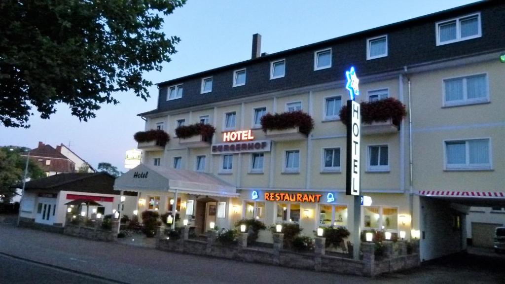 Hôtel Hotel Bürgerhof Bahnhofplatz 14, 66424 Hombourg