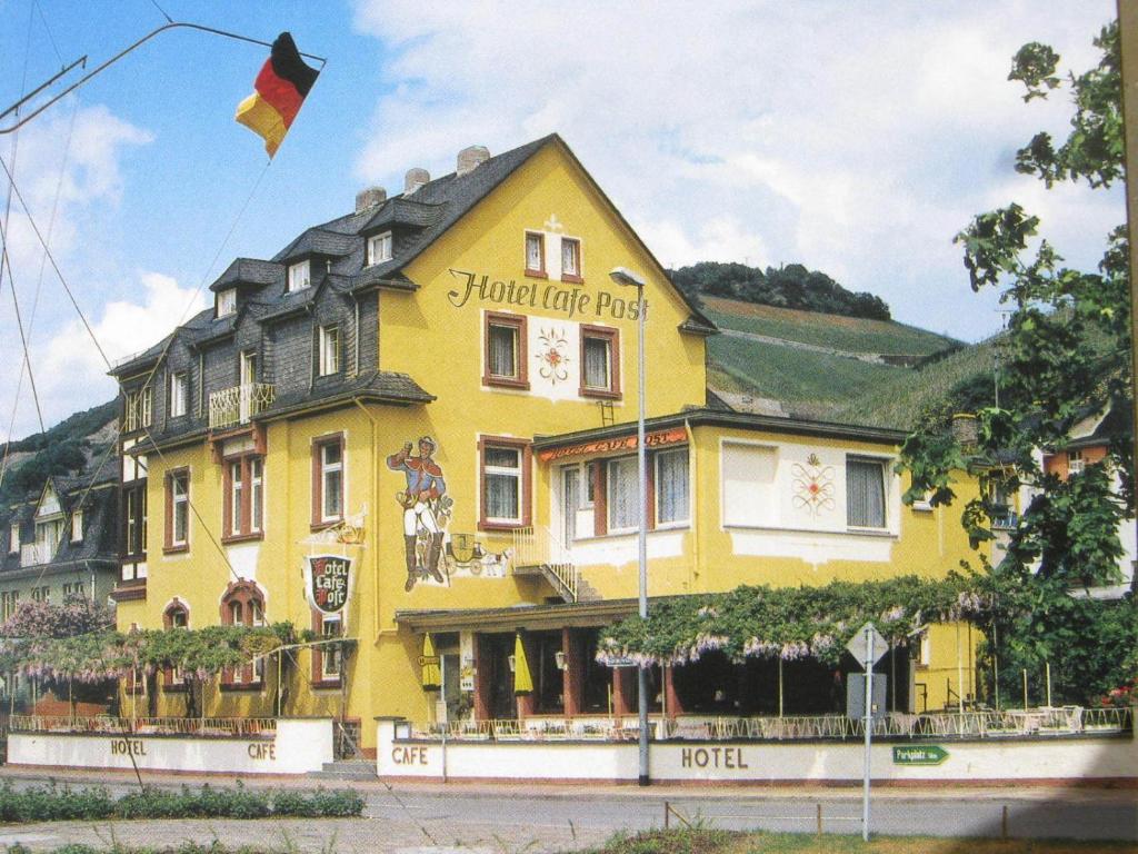 Hôtel Hotel Café Post Rheinuferstr. 2a, 65385 Rüdesheim am Rhein