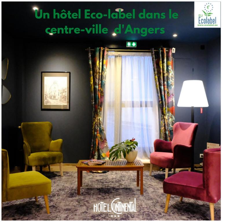 Hôtel Hotel Continental 14 Rue Louis De Romain, 49100 Angers