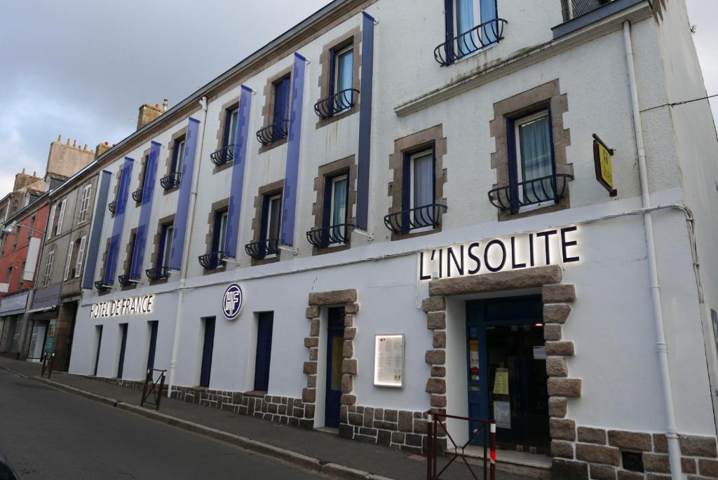 Hôtel Hôtel De France - Restaurant L'insolite 4, rue Jean Jaurès, 29100 Douarnenez
