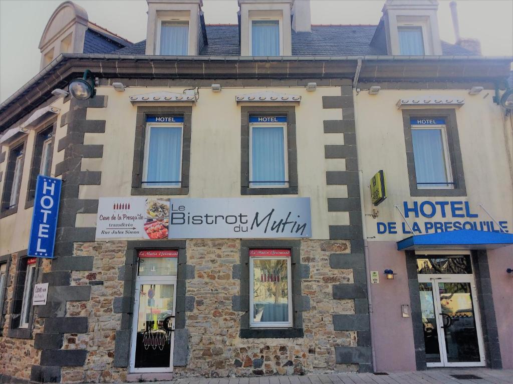 Hôtel Hôtel de la Presqu'ile 1 rue Anne de Mesmeur, 29160 Crozon