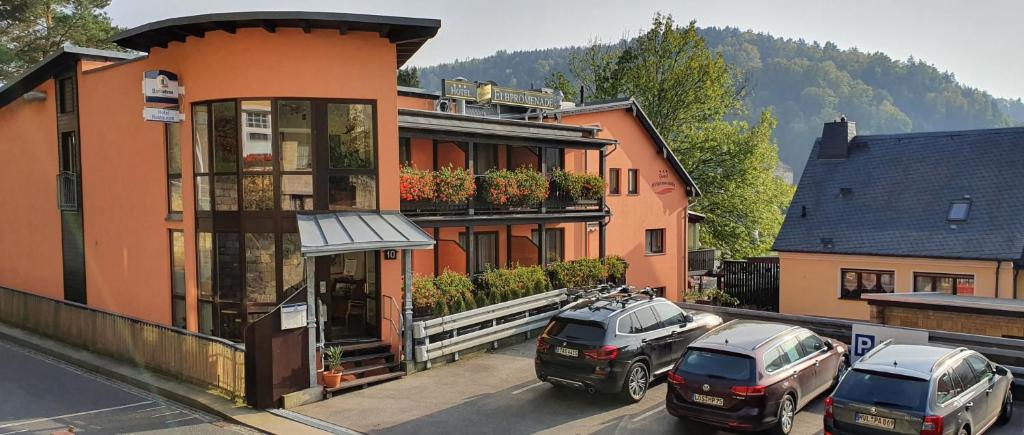 Hôtel Hotel Elbpromenade Elbufer 10, 01814 Bad Schandau