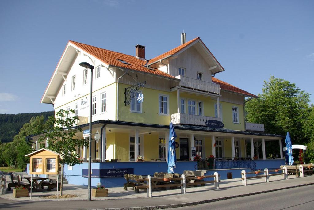 Hôtel Hotel Garni Ammergauer Hof Bahnhofstraße 3, 82487 Oberammergau