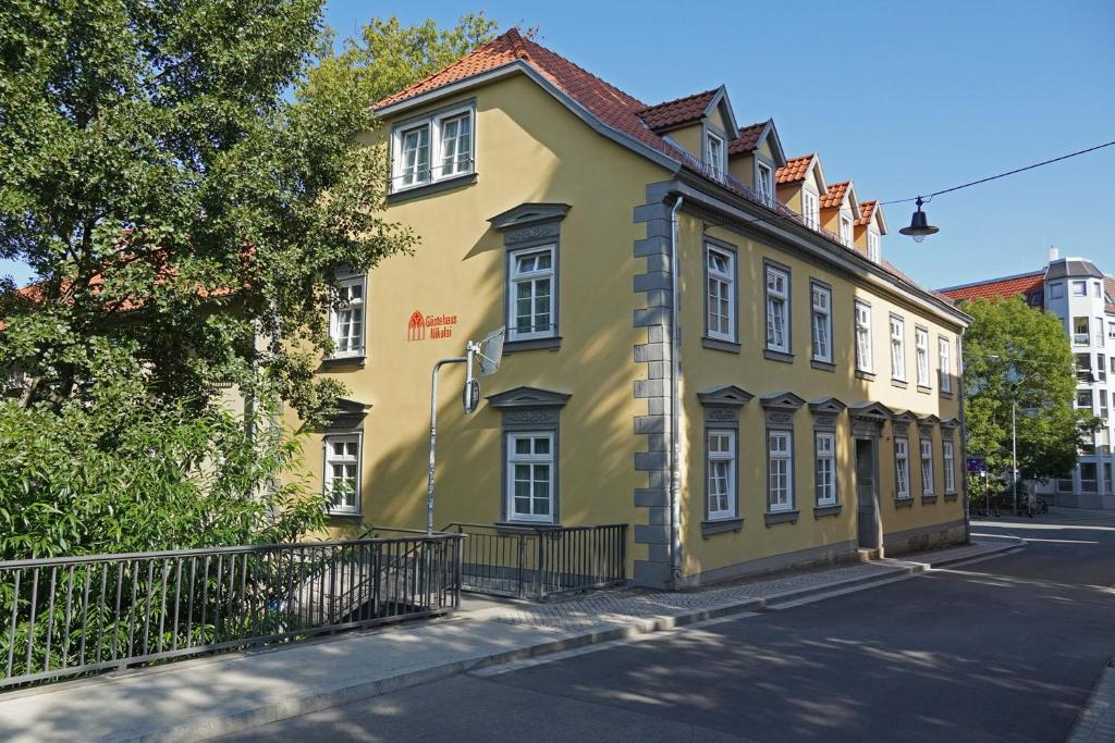 Hôtel Gästehaus Nikolai Augustinerstr. 30 99084 Erfurt