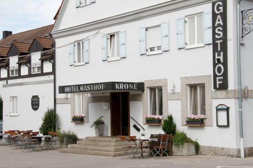 Hôtel Hotel Gasthof Krone Augsburger Str. 9 Zusmarshausen