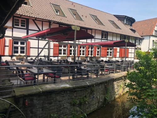 Hôtel Hotel & Gastropark Loemühle-Restaurant-Biergarten Loemühlenweg 221 Marl